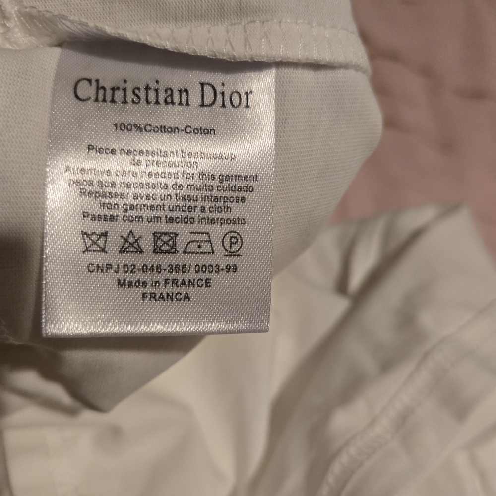 Dior White Unisex Shirt - Picture 8 of 9